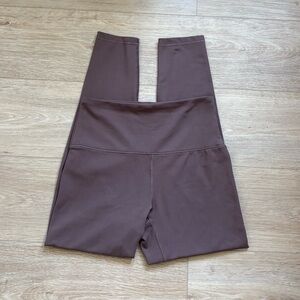 Brown High Waisted Athletic Leggings Size M